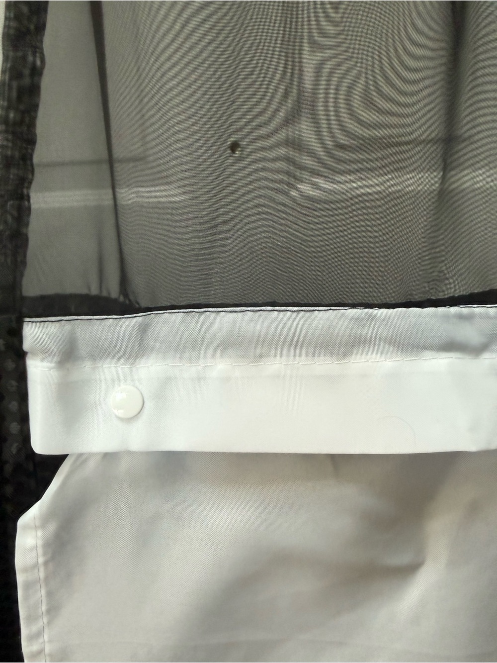 MYSTERY Shower Curtain no hook needed could be solid or patterned - Picture 5 of 5